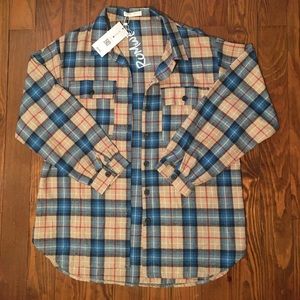 Romwe oversized flannel